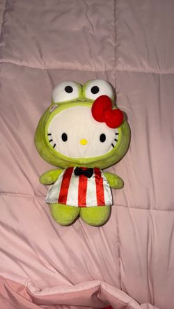 Hello kitty x Keroppi plush