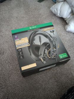 Rig 500 Pro Headphones. Will Work With Anything With A Headphone Jack But Best For Xbox They Use Dolby Atmos For Sound Quality.