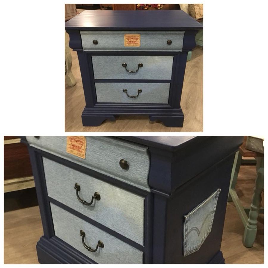 Levi’s bedside table
