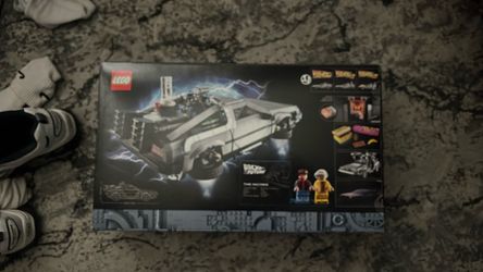 Back to the future Lego set