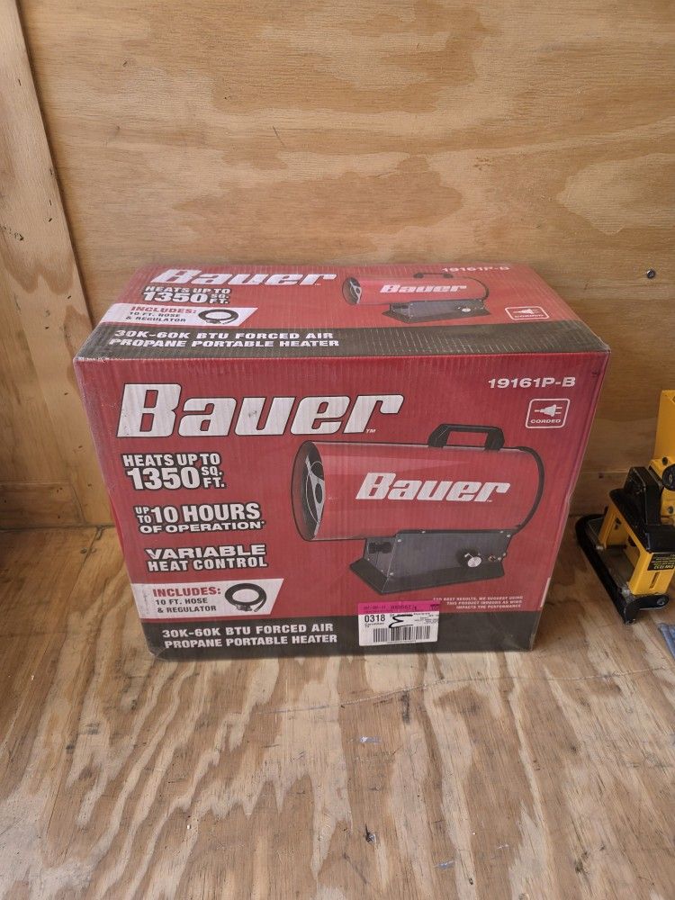 Bauer Propane Portable Heater