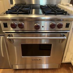 30 Inch Wolf Gas Range 