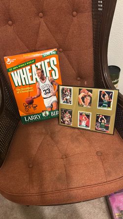 Larry Bird Wheaties Commemorative Box & Card Set