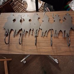 Vintage Western Coat Rack