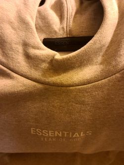 Essentials Tan Hoodie collection