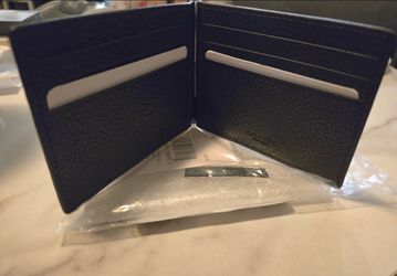 Coach mens slim money clip Wallet