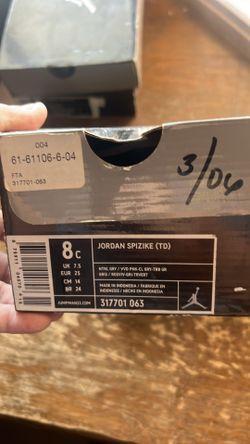 Jordan spizike