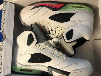 Jordan 5 Retro Infrared Poison Green 8.5