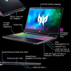 Predator gaming laptop works great