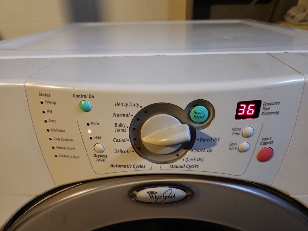 GEW9250PW1 Whirlpool Duet Dryer For Parts OR Repair.e for Sale in