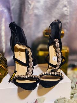 Bling wedding prom heels