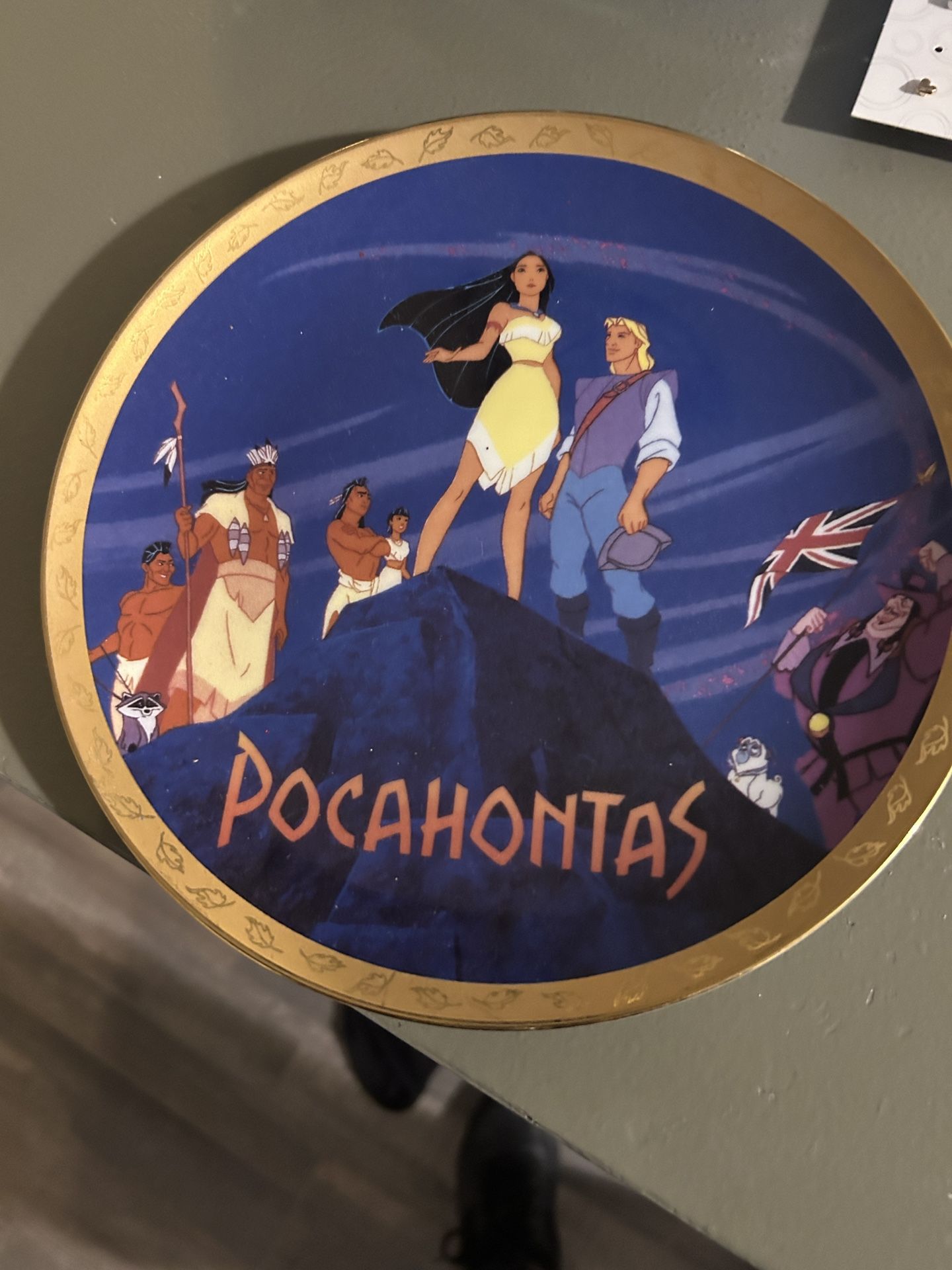 Pocahontas  Collector’s Plate
