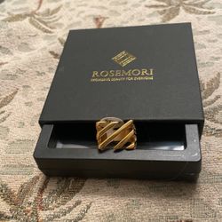 Gold Rosemori  Adjustable Ring