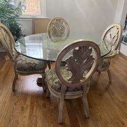 Dining Table Set w/ Buffet Table