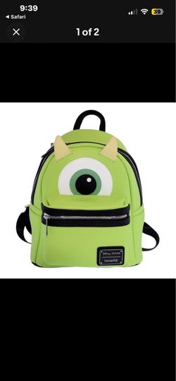 Disney Parks Loungefly Mike Wazowski Monster Inc Mini Backpack NWT 2020