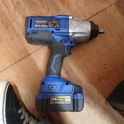 Kobalt half inch brushless impact with battery