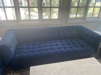 Blue Couch Set