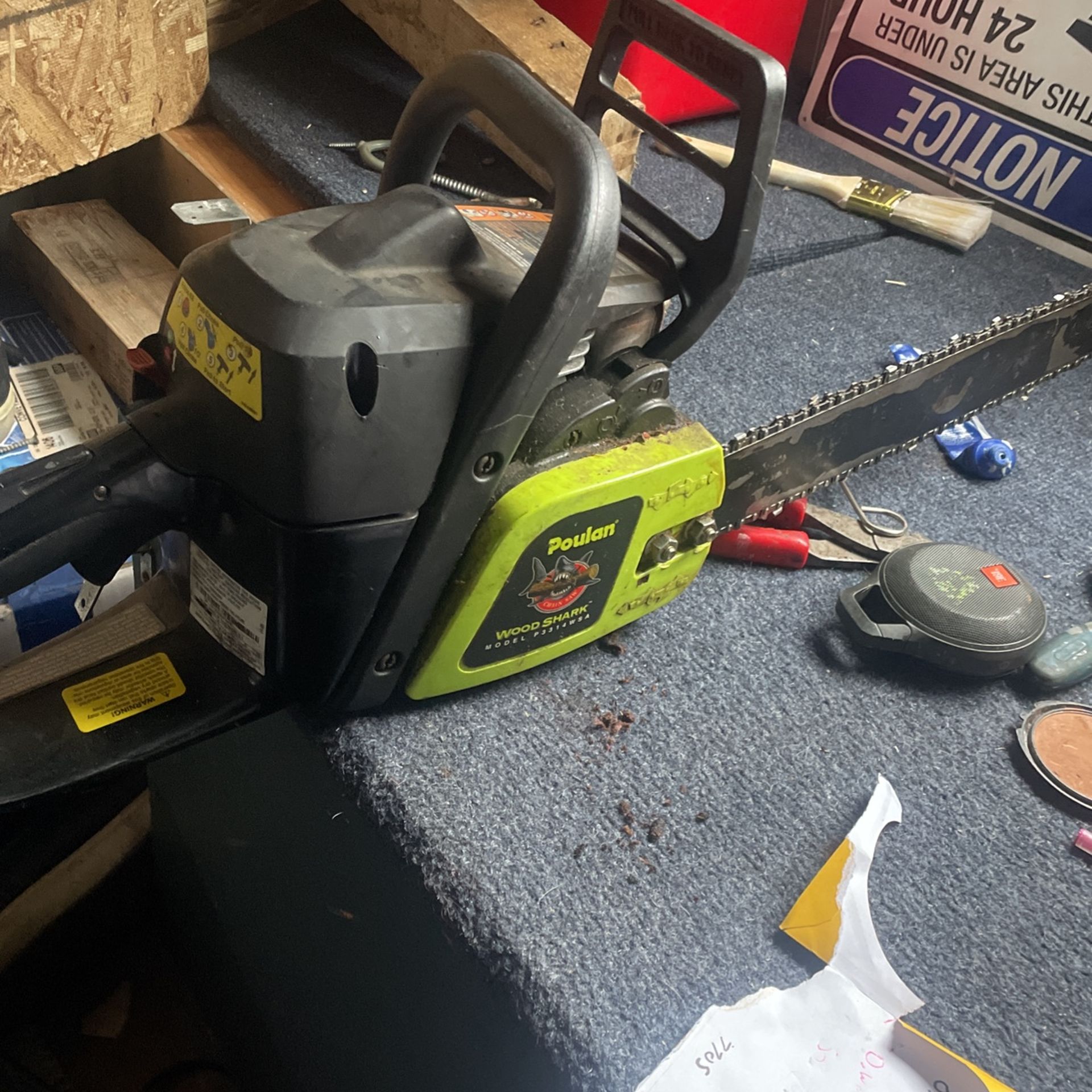 Poland Wood Shark Chain Saw Model P3314wsa