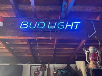 Budweiser neon light