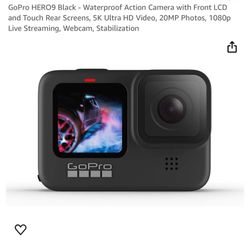 GoPro Hero9 Black Waterproof Camera