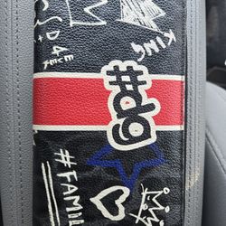 DOLCE & GABBANA Leo and Graffiti Print wallet