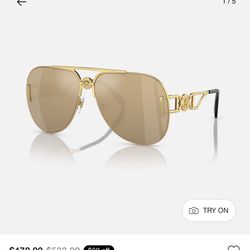 Versace Sunglasses Worn Once! Retail At $500! 