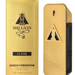 Paco Rabanne 1 Million Elixir Parfum Intense 3.4 oz 100 ml
