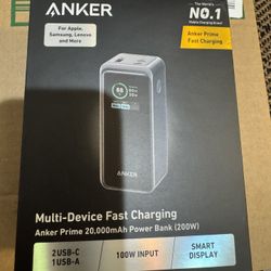 Unopened Anker Power bank 