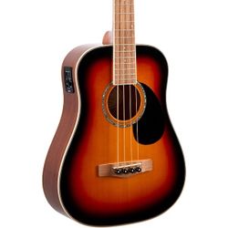 Mitchell Short Scale Acoustic Electric Bass 3-Color Sunburst