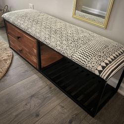 Shoe Storage Bench 