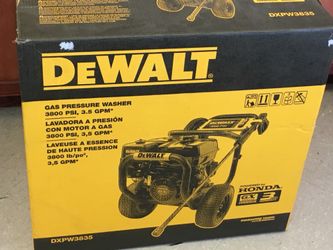 Pressure washer dewalt