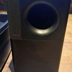 Bose subwoofer And Surround Sound Speakers 