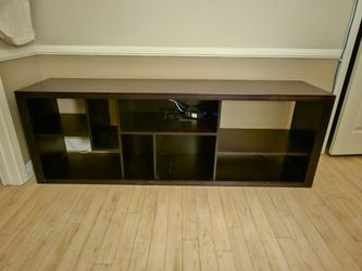 FREE Dark Brown Media Console / Low Bookshelf