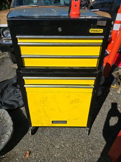2 Piece Stanley Rolling Tool Box