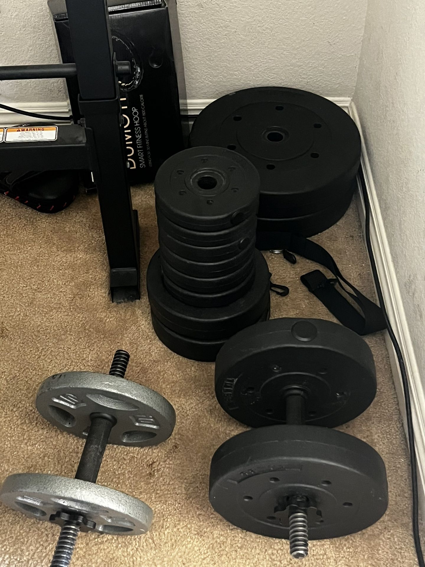 200 pounds in weight (bars included)