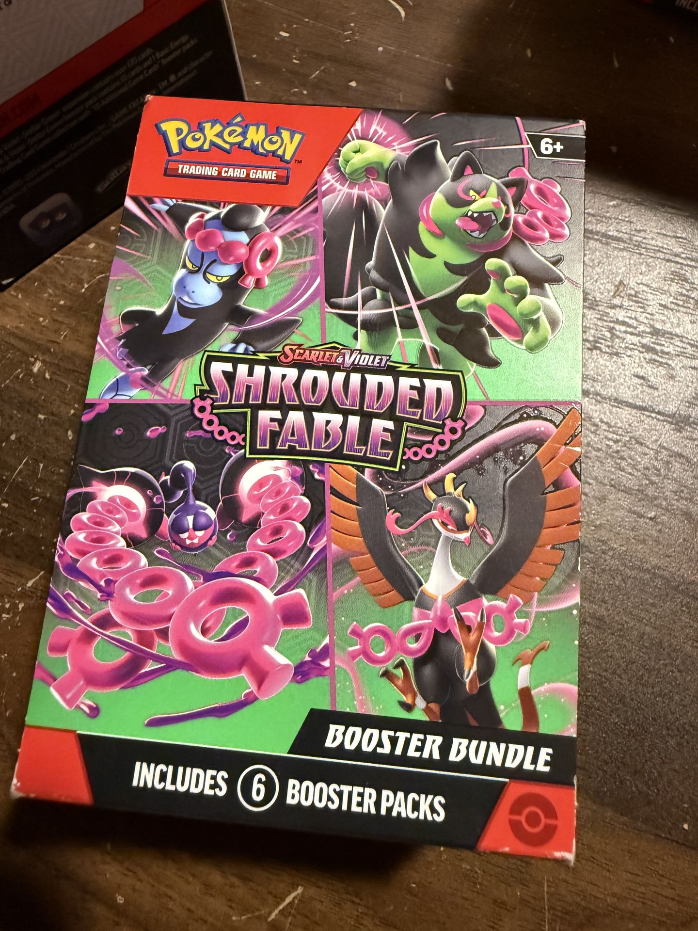 No plastic seal packs still new unopened Pokemon shrouded fable booster bundle