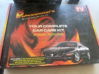 The Professional’s Car Care Detailing Kit