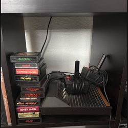 Atari 2600 Controller And Games