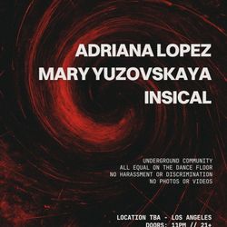 2 Adriana Lopez Workla Presents Afters July 12 La
