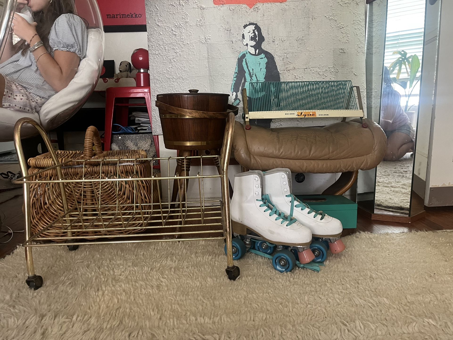 Mid century MCM Banksy Impala Skates $10 to $100