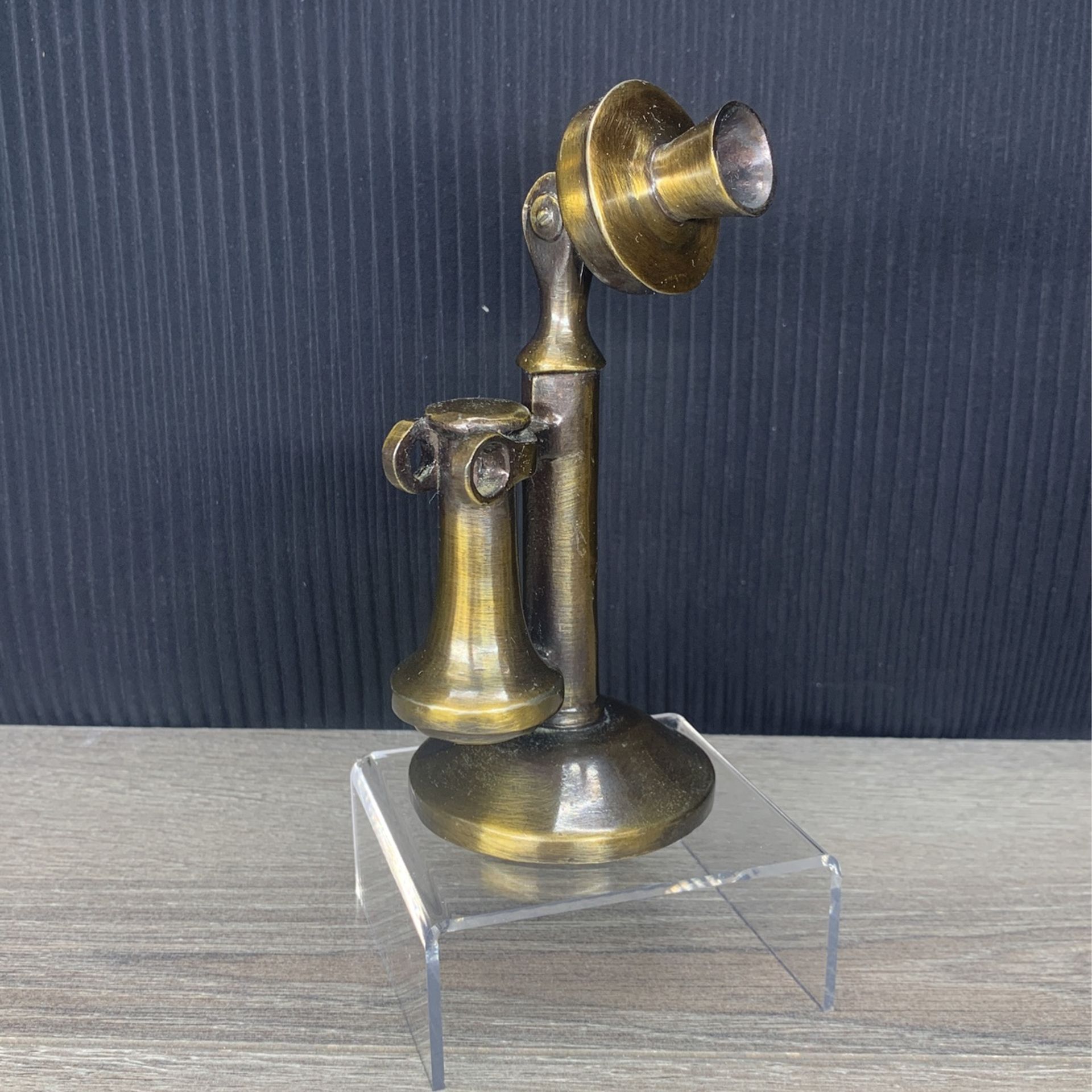 Antique Pat.1904 Western Electric Metal Candlestick Phone Replica.