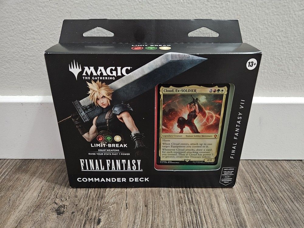 Magic the Gathering Final Fantasy Limit Break Commander Deck