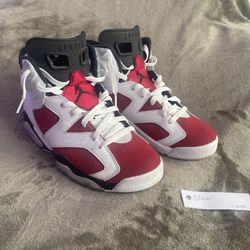 Jordan 6 “Carmine” Sz 9