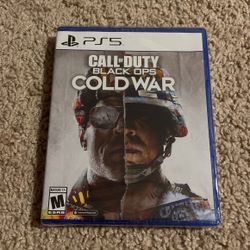 SEALED Call Of Duty: Black Ops Cold War (ps5) 