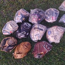 Professional Level Catcher Mitts Baseball 32.5 And 33 Inch Rawlings Easton Wilson Bayou City Reebok Glove