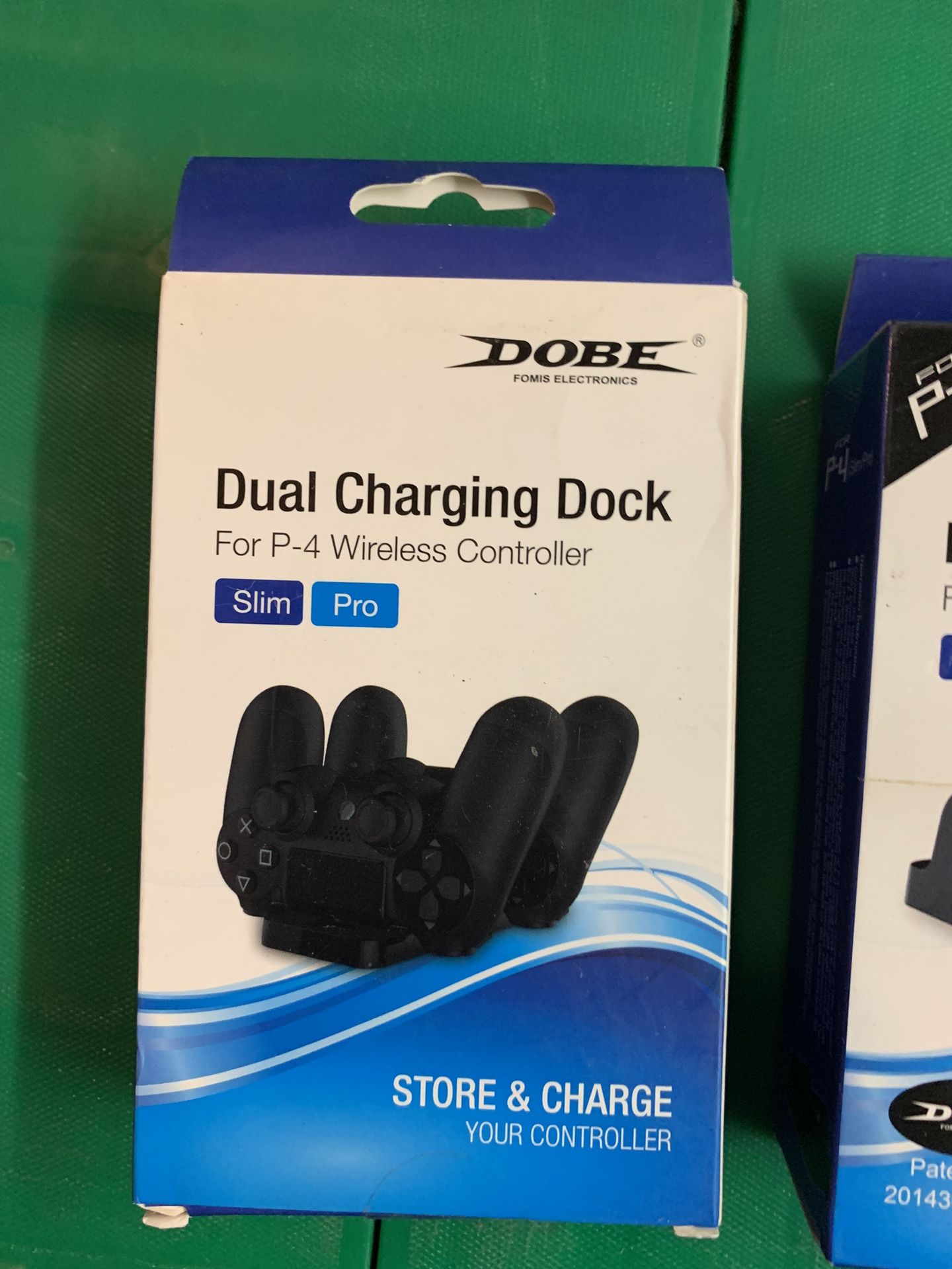 Dual Charging Dock + Dual Remote Controllers