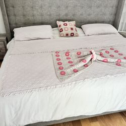 Florida King Size Bed with mattress 