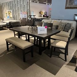 6pc Dining Room Set 
