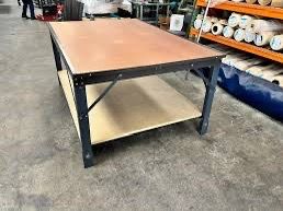 Industrial Cutting table and stool
