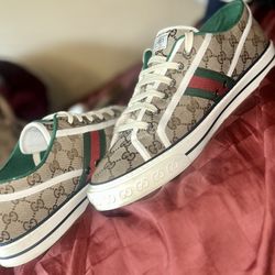 Men's Gucci Tennis 1977 GG Canvas Sneakers